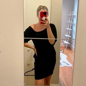 Vince black dress